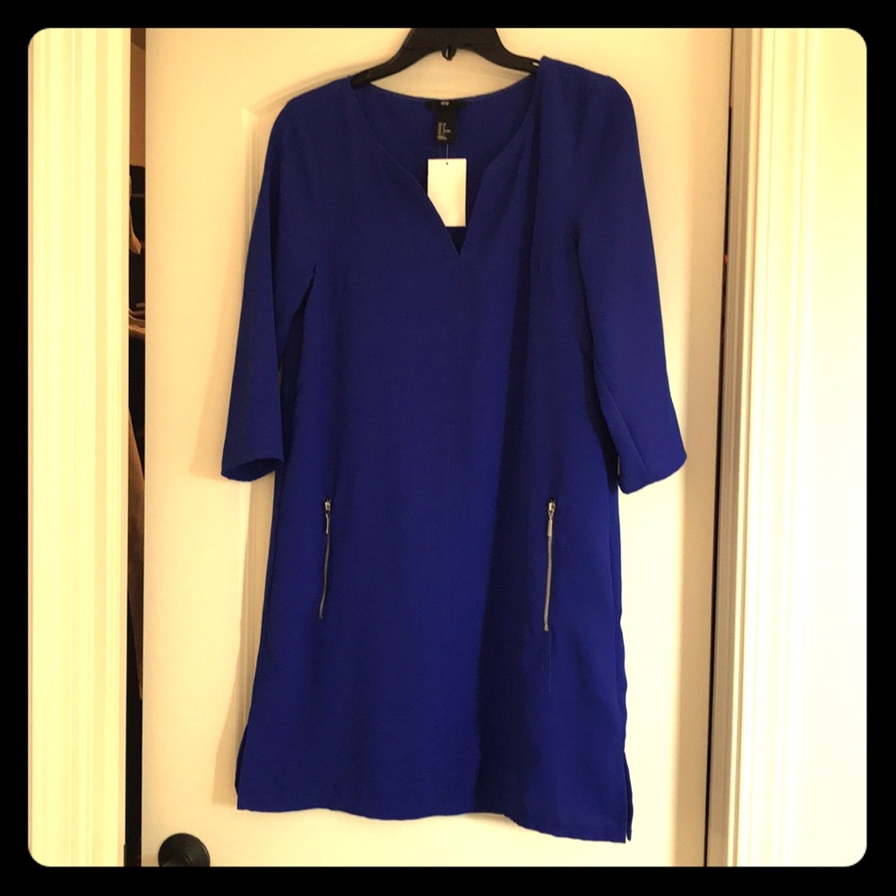 Blue dress